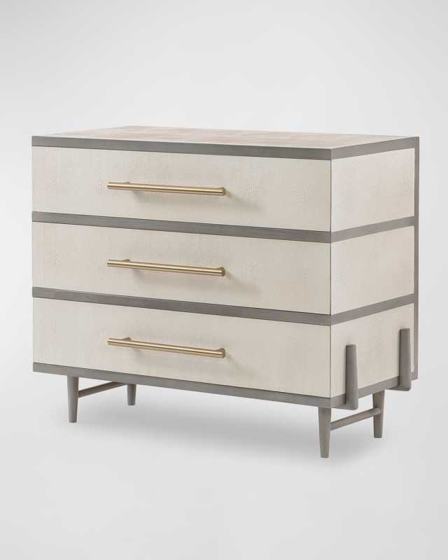 Cumberland Faux Shagreen Chest
