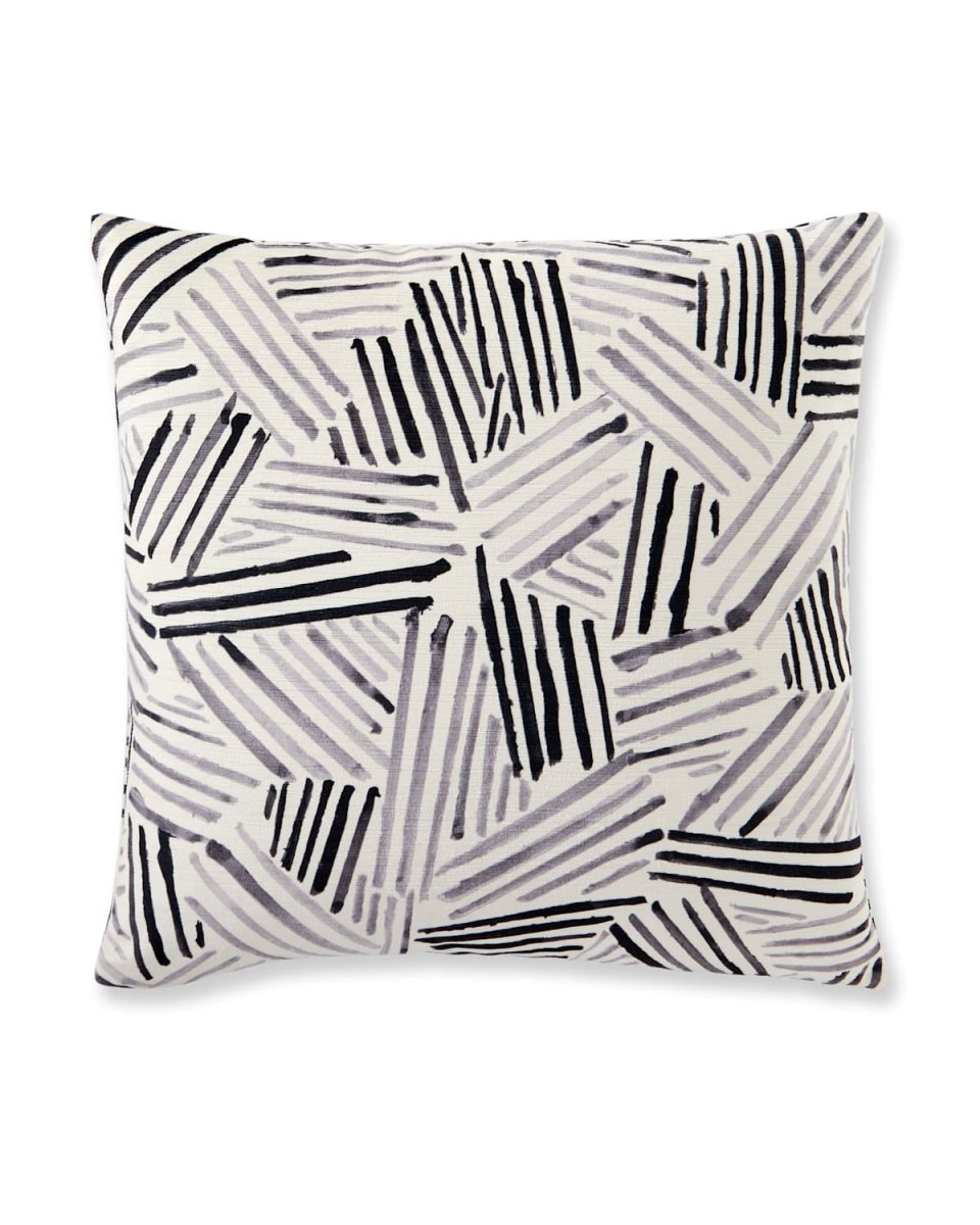 Giacometti Brush Strokes Decorative Pillow