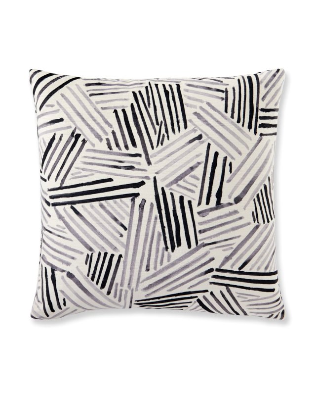 Giacometti Brush Strokes Decorative Pillow