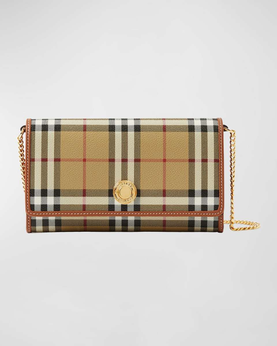 Hannah Check Flap Wallet on Chain