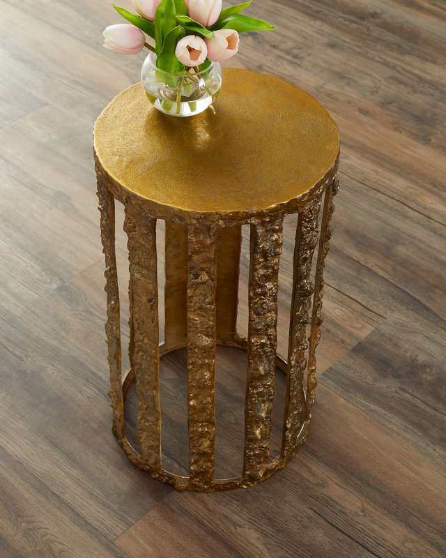 Katya Gilded Drink Table