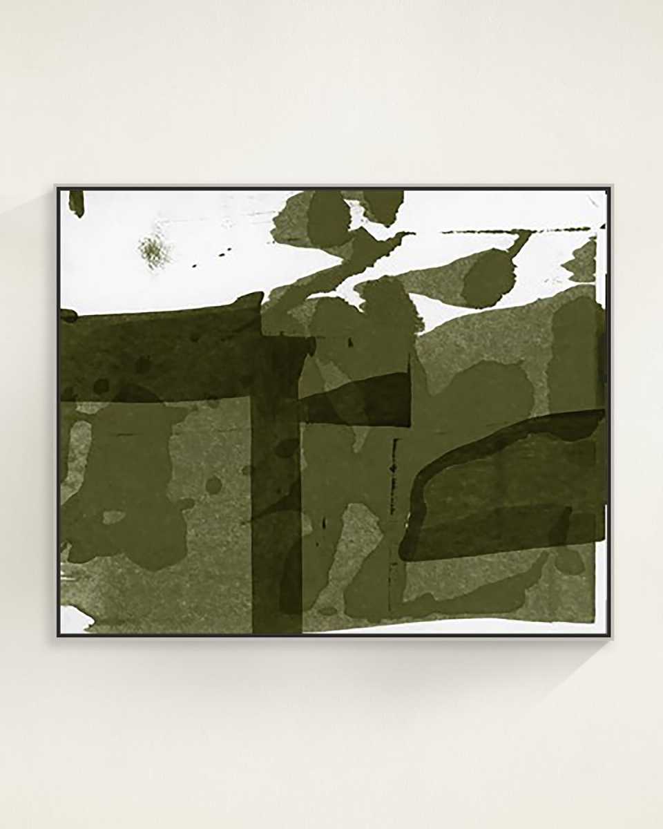 "Indigo Bypath" Framed Giclee by Dawn Sweitzer, 60" x 49"