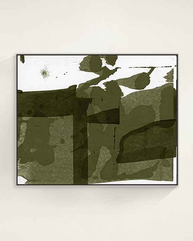 "Indigo Bypath" Framed Giclee by Dawn Sweitzer, 60" x 49"