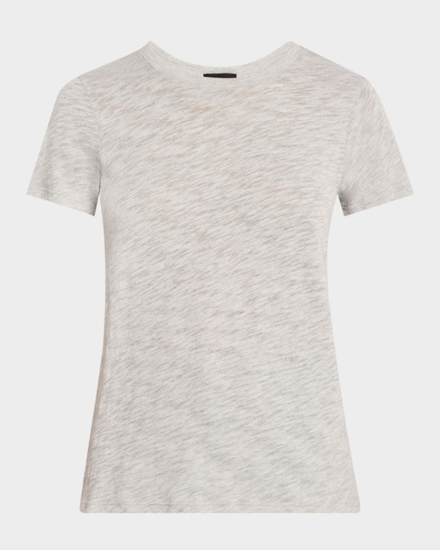 Slub Jersey School Boy Crewneck T-Shirt