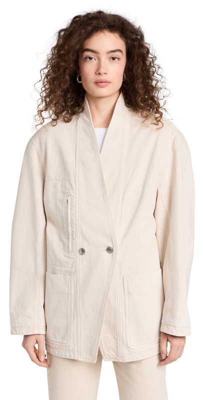 Isabel Marant Ikena Jacket Ecru