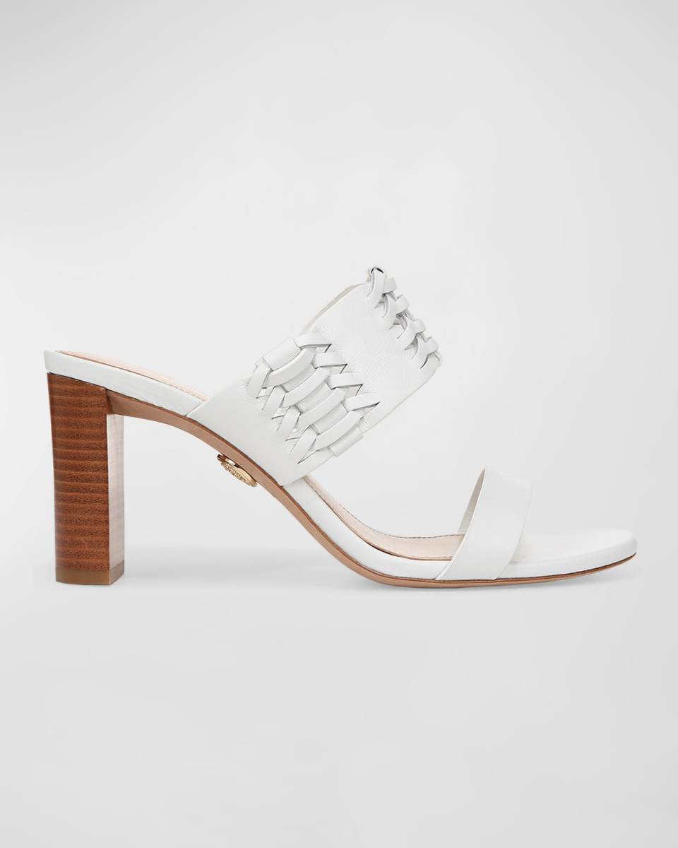Georgie Woven Dual-Band Slide Sandals