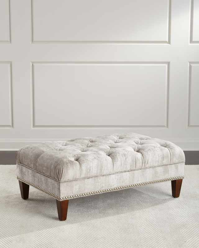 Fontaine Tufted Storage Ottoman