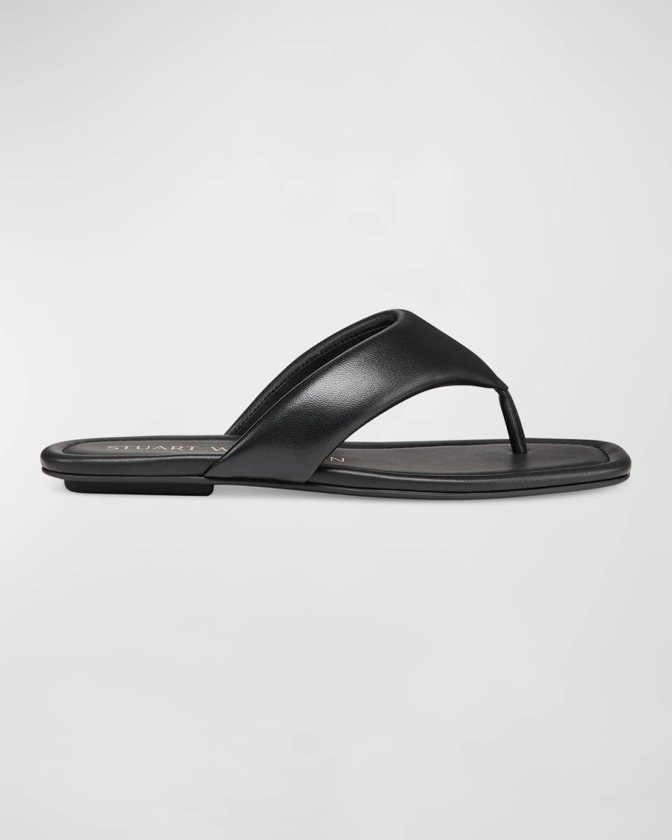 Maui Padded Leather Thong Sandals