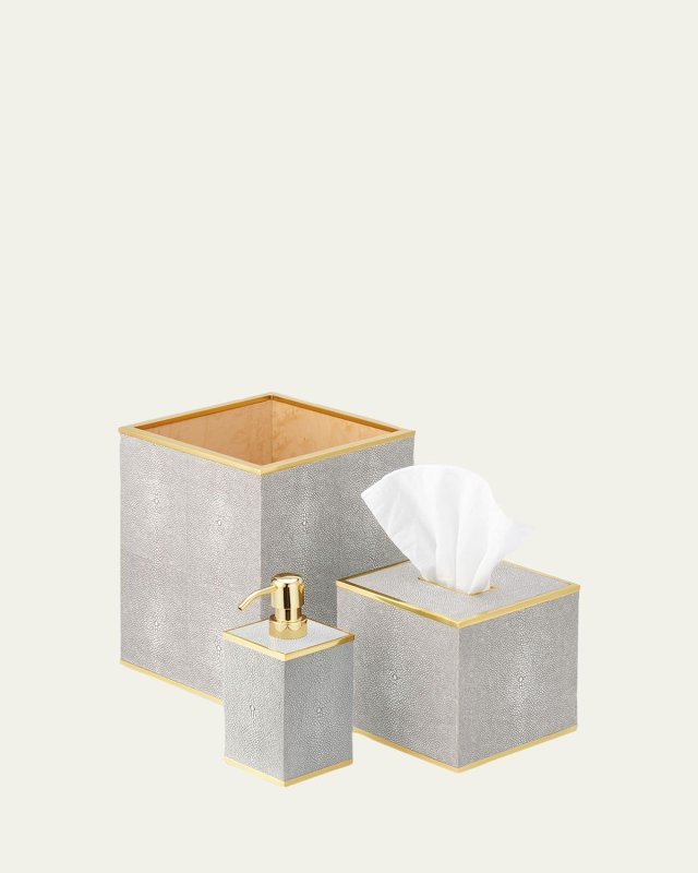 Faux Shagreen Soap Pump