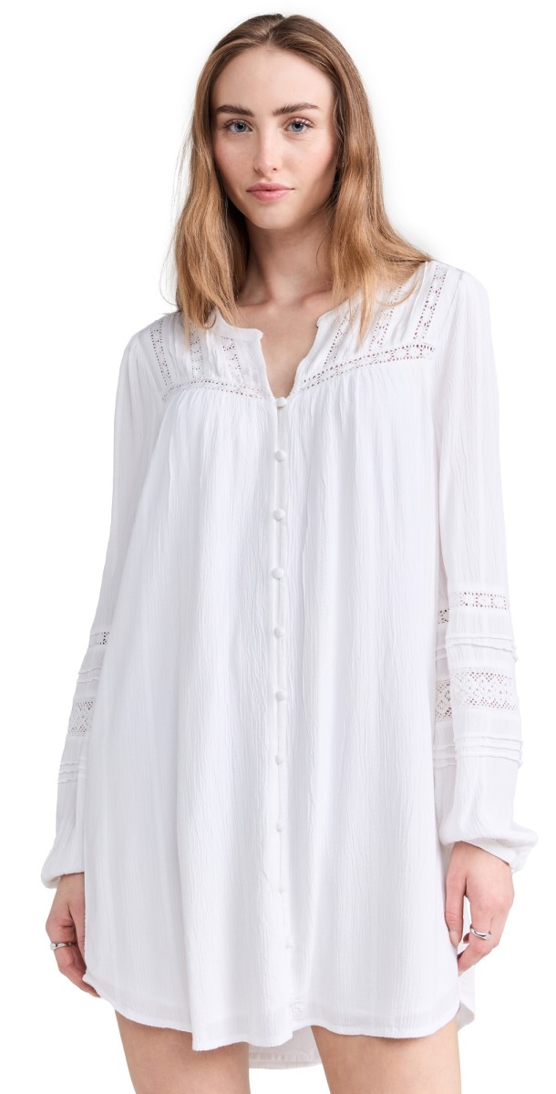 Z Supply Jude Mini Dress White