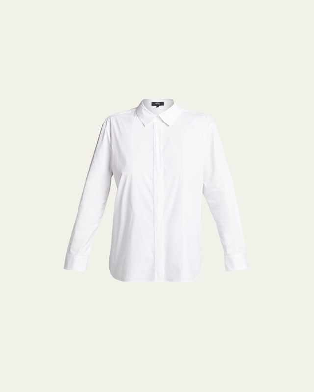 Classic Button-Front Shirt
