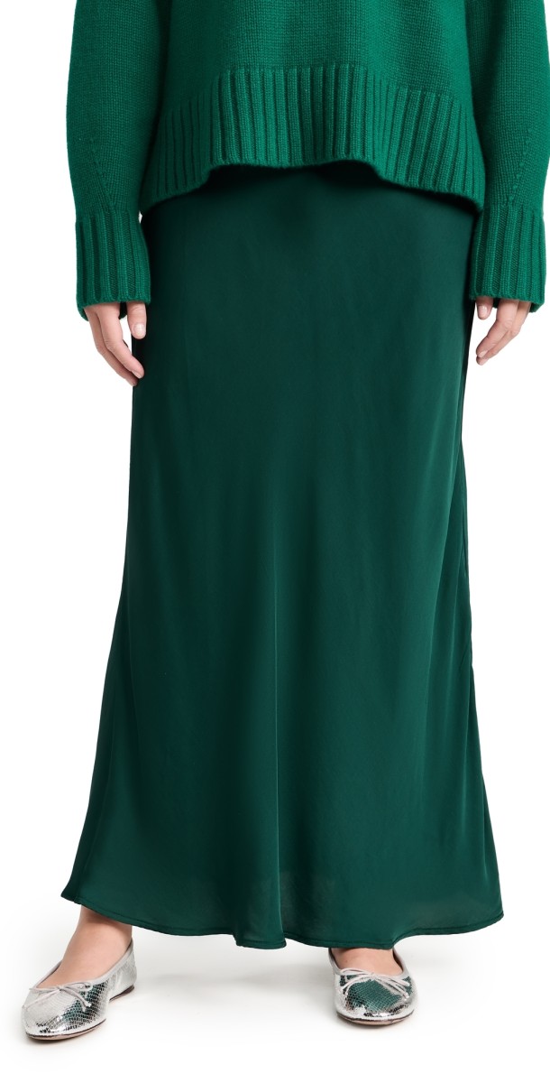 Velvet Cadence Skirt Fern