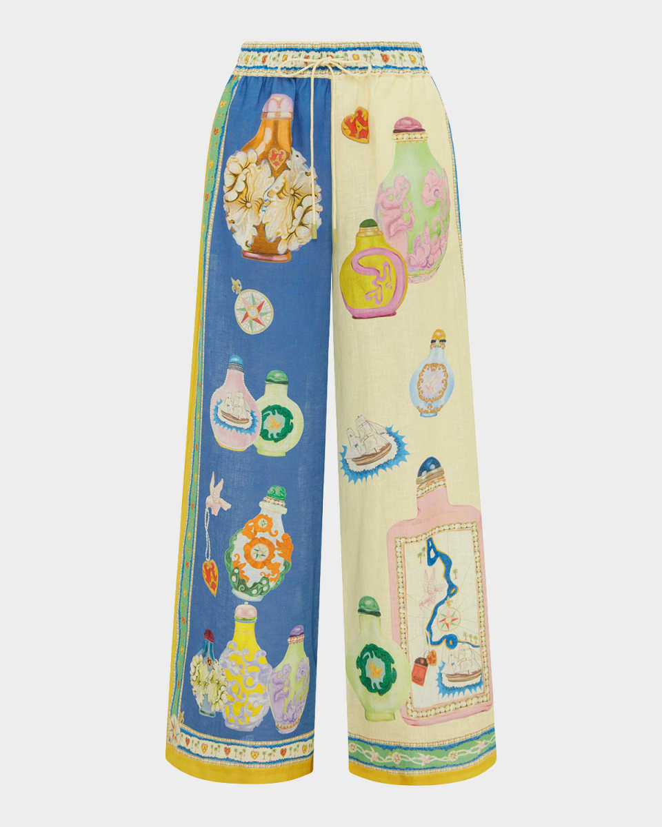 Elixir Drawstring Linen Pants