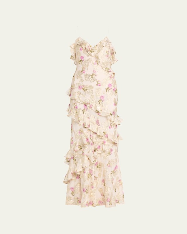 Rialto Silk Maxi Dress