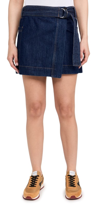 RAILS Deanna Skirt Raw Denim
