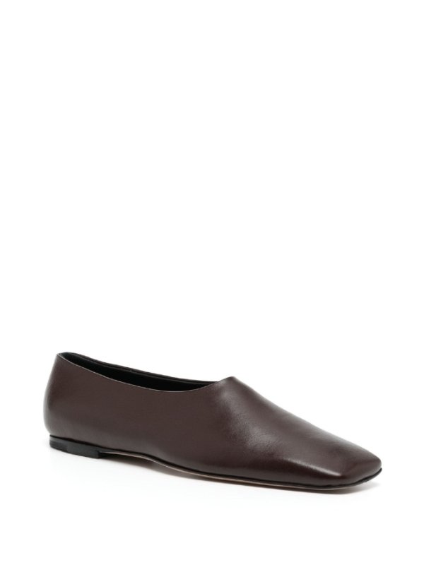 NEOUS Atlas leather ballet flats