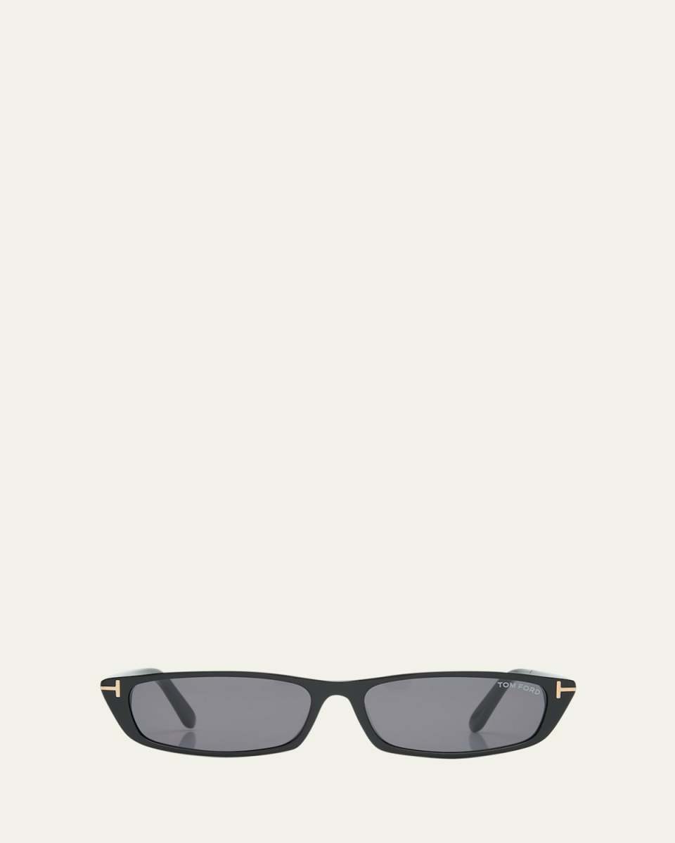 Alejandro Acetate Rectangle Sunglasses