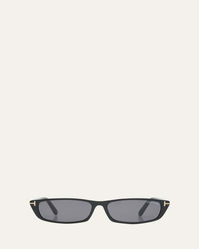 Alejandro Acetate Rectangle Sunglasses