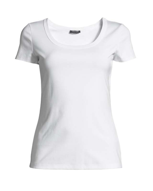 Cotton-Stretch Basic Tee