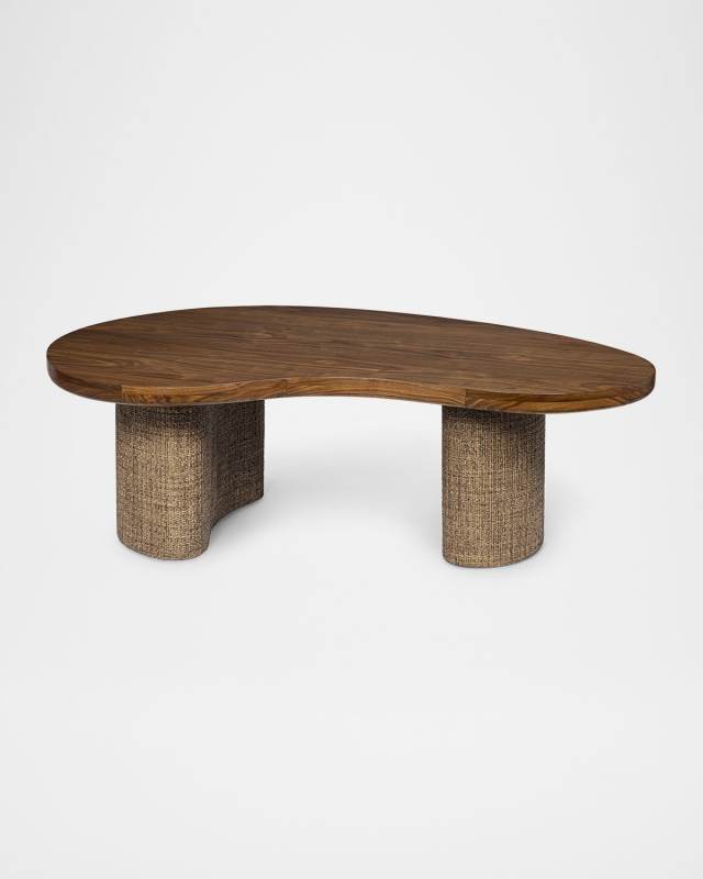 Zoey Small Walnut Coffee Table