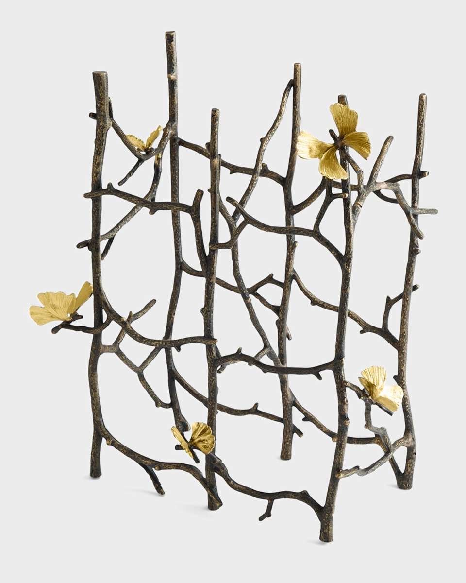 Butterfly Ginkgo 6 Bottle Wine Rack