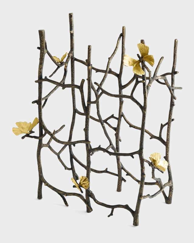 Butterfly Ginkgo 6 Bottle Wine Rack