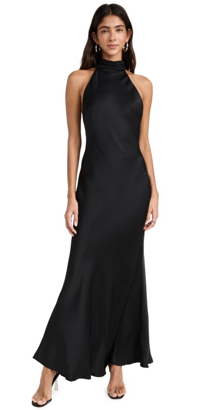 MISHA Evianna Dress Black