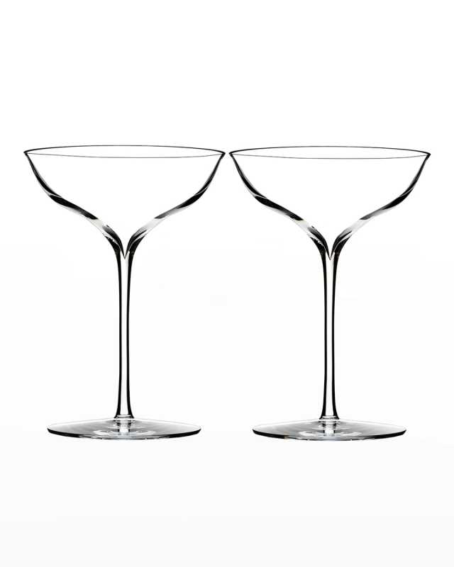 Elegance Champagne Coupe, Set of 2