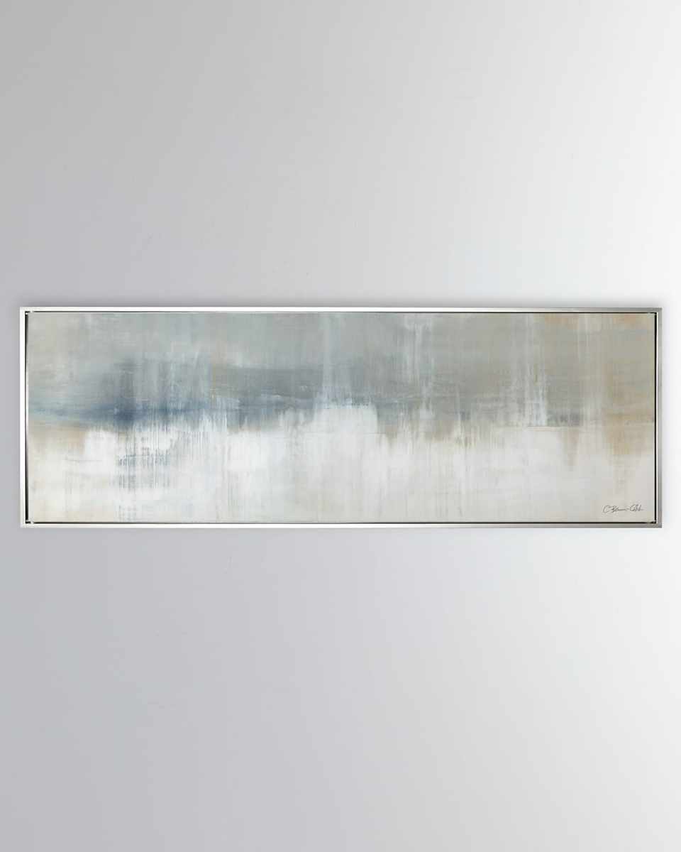 "Origins No. 1" Hand-Embellished Giclee On Canvas By Carol Benson Cobb