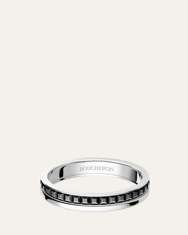 Black and White Gold Quatre Follies Band