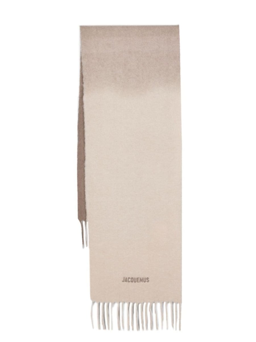 L'Echarpe Moisson gradient-effect scarf