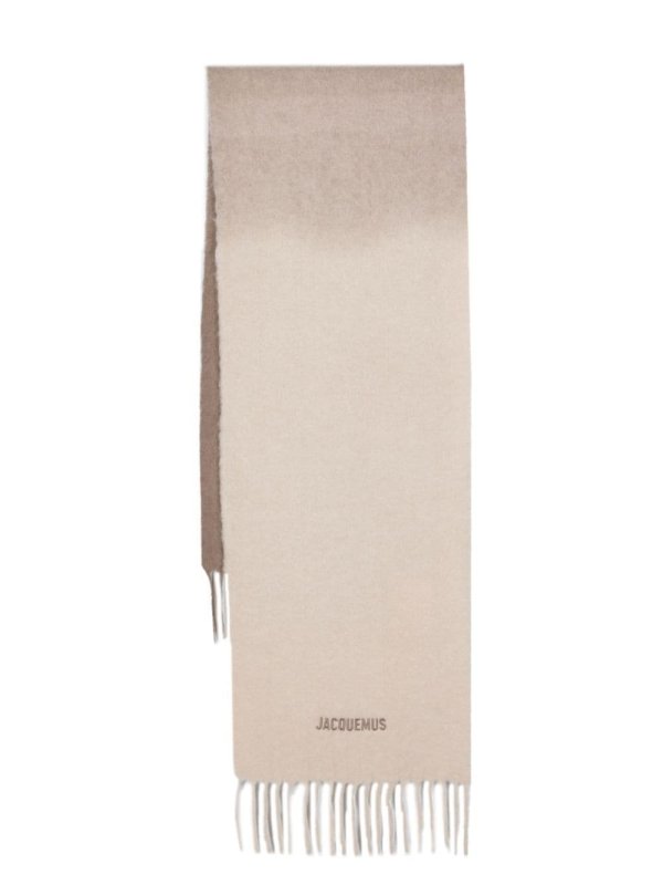 L'Echarpe Moisson gradient-effect scarf