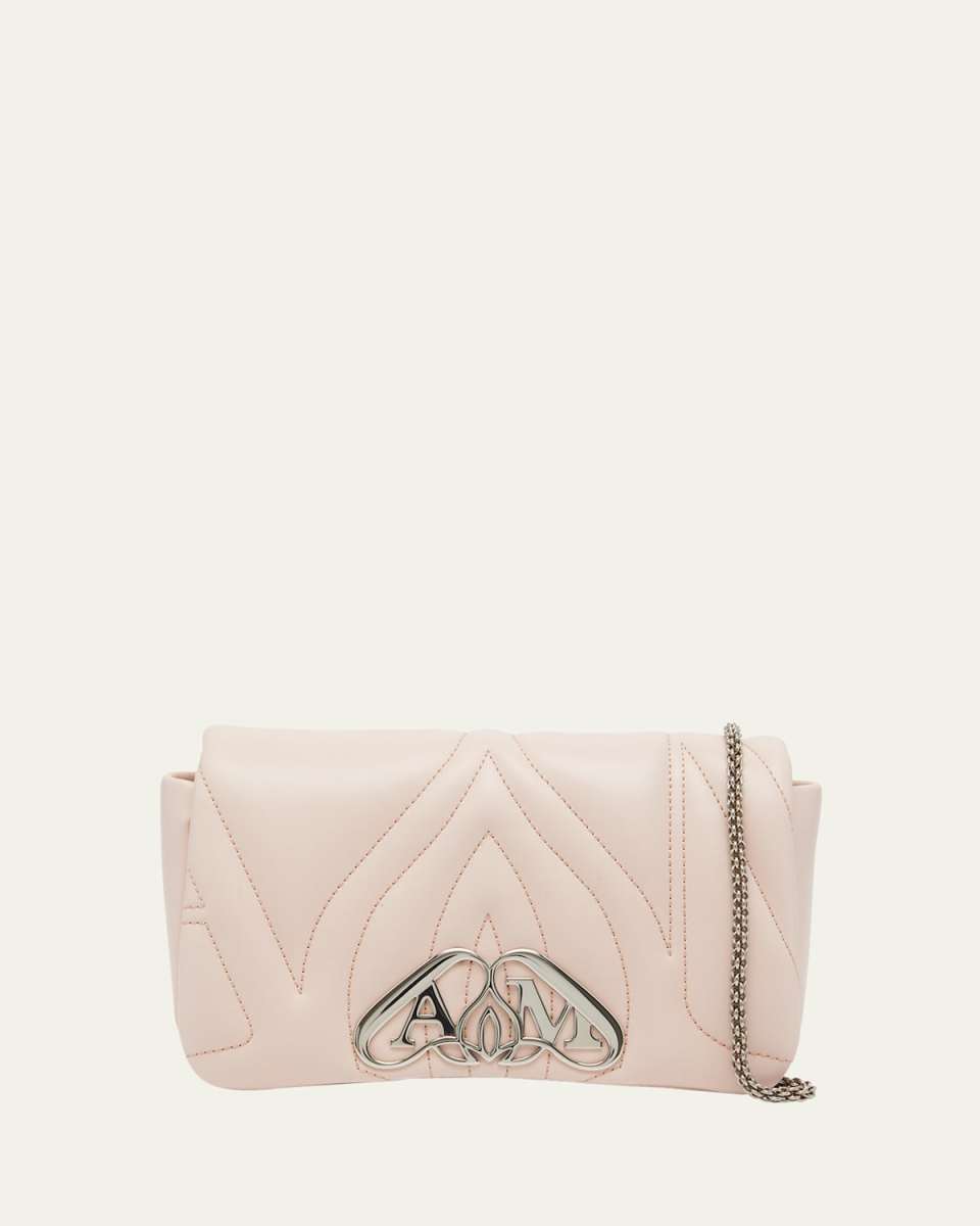 The Seal Mini Leather Crossbody Bag