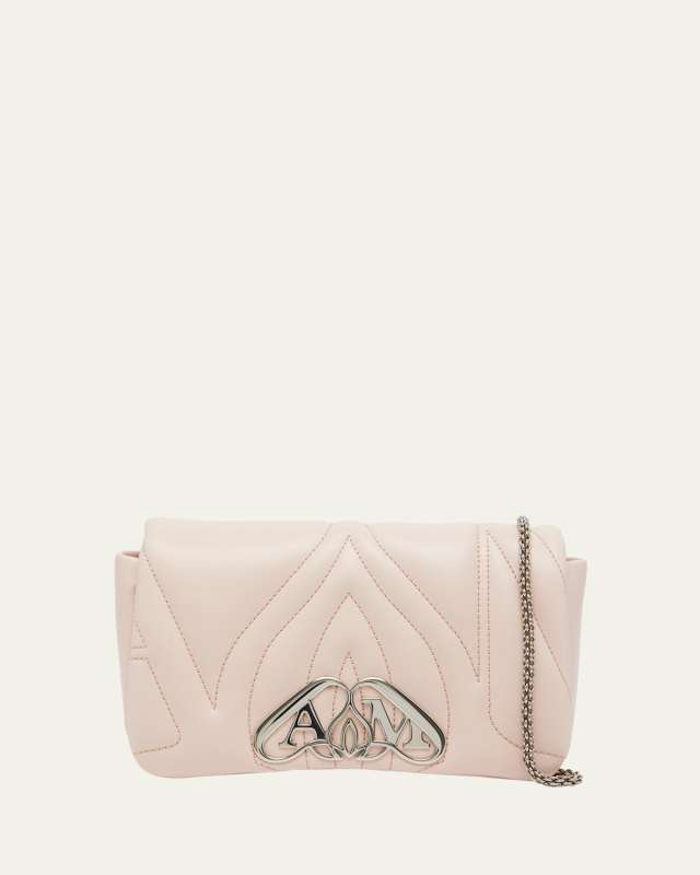 The Seal Mini Leather Crossbody Bag