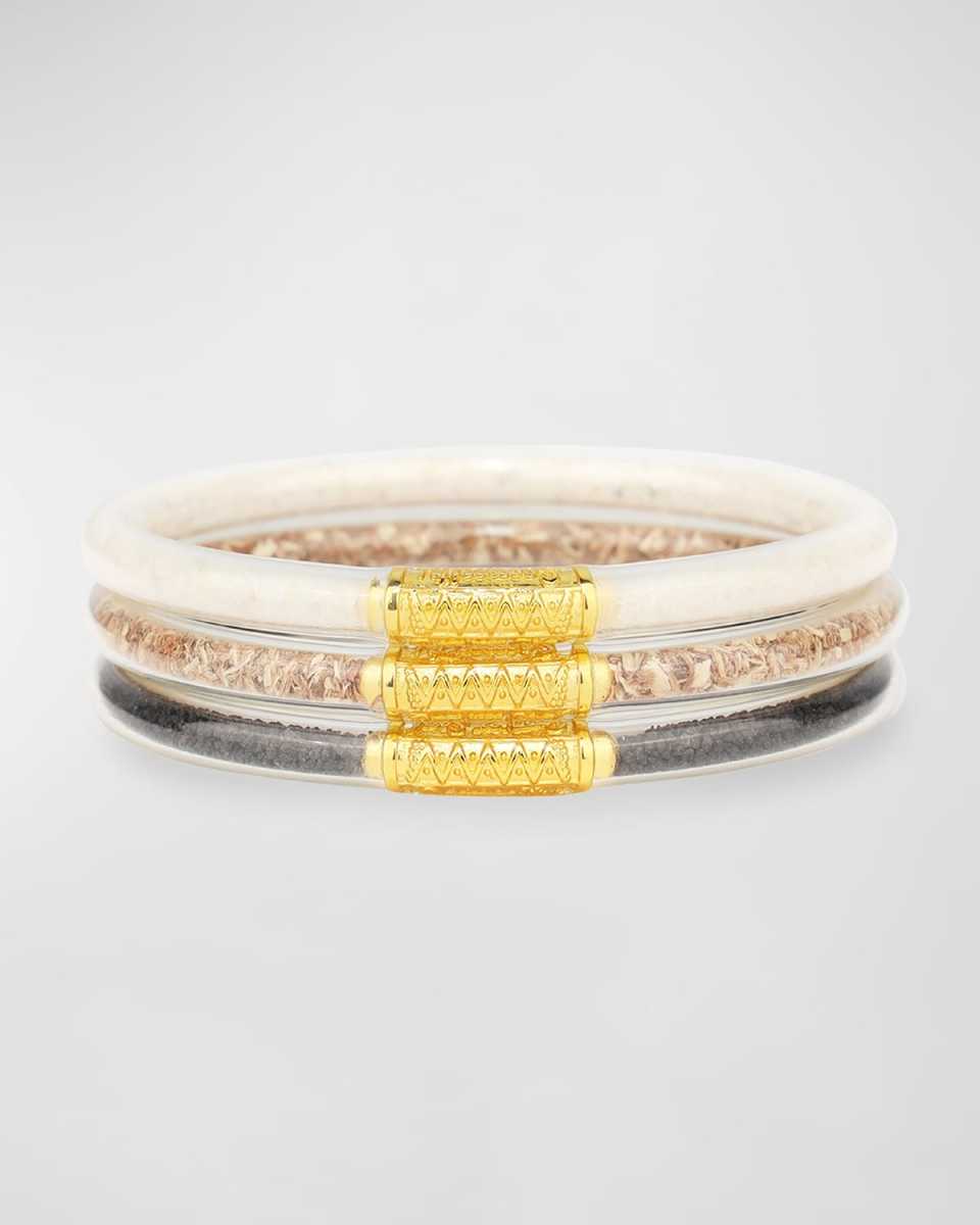 Earth Day All Weather Bangles, Set of 3