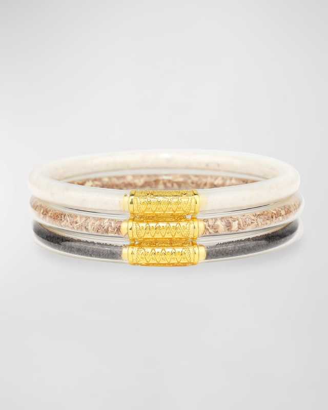 Earth Day All Weather Bangles, Set of 3