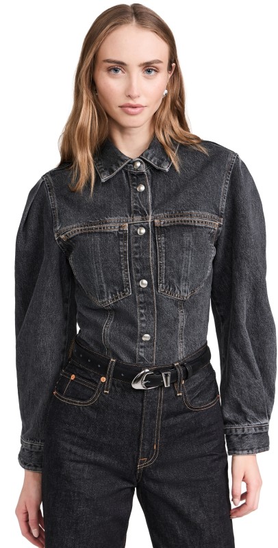 IRO Donatello Jacket Black Stone
