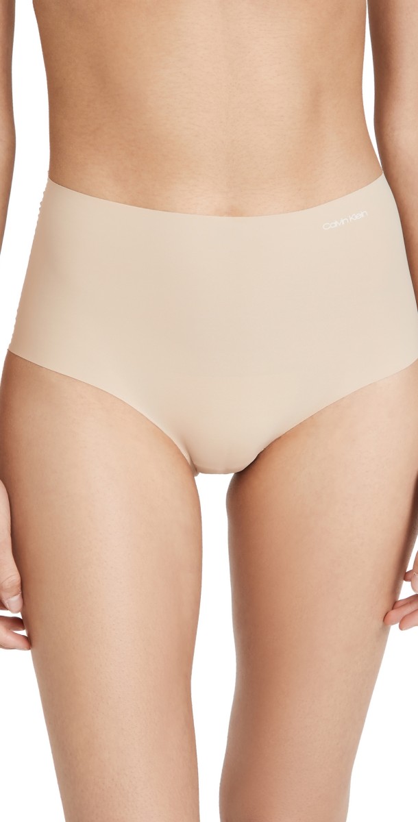 Calvin Klein Underwear Invisibles Le High Waist Hipster Panties Bare 830