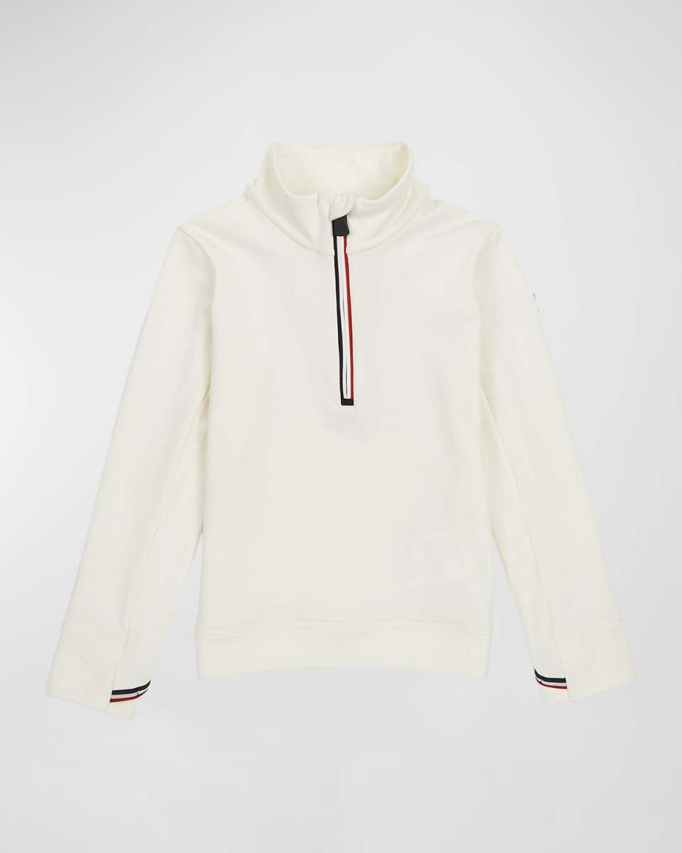 Kid's Fleece Quarter-Zip Pullover, Size 8-14