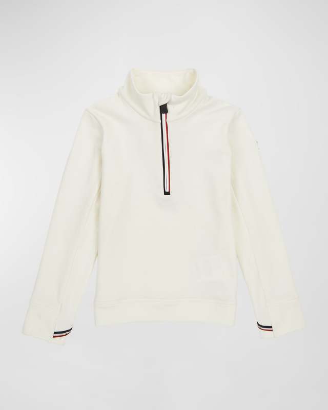 Kid's Fleece Quarter-Zip Pullover, Size 8-14