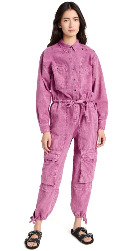Isabel Marant Étoile Idany Jumpsuit Rosewood