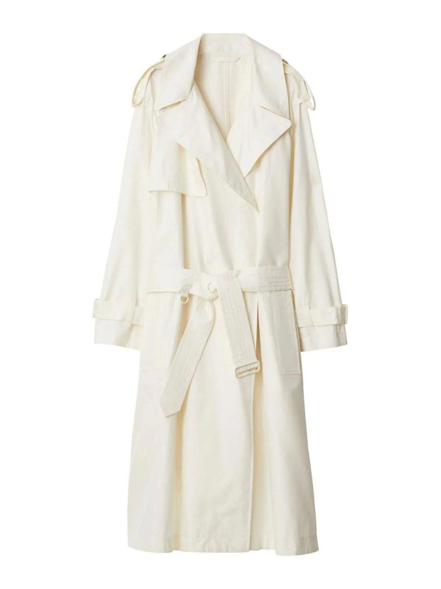 Burberry Manteau Court - Bleu Foncé