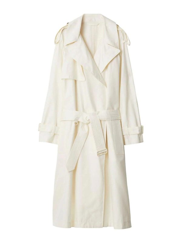 Burberry Manteau Court - Bleu Foncé
