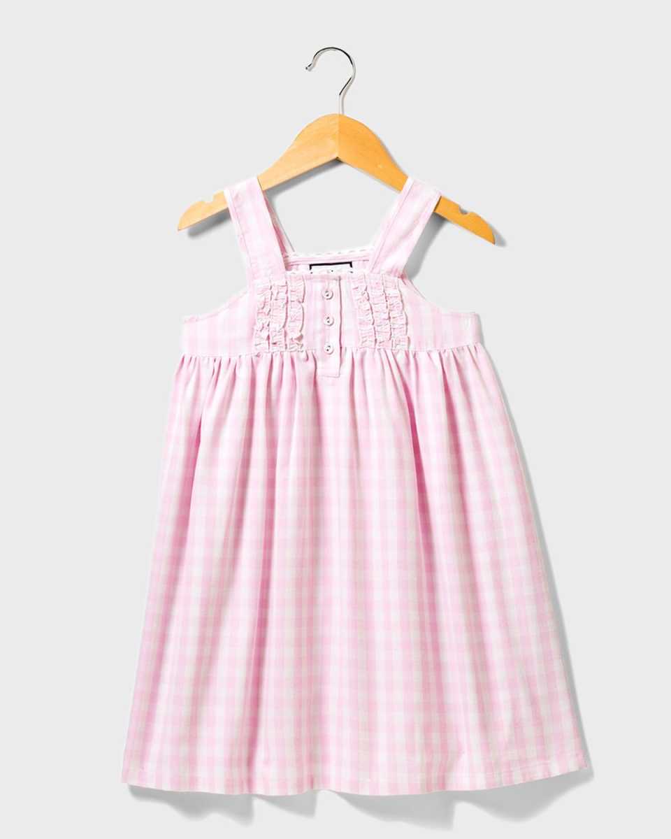 Charlotte Gingham Nightgown, Size 6M-14