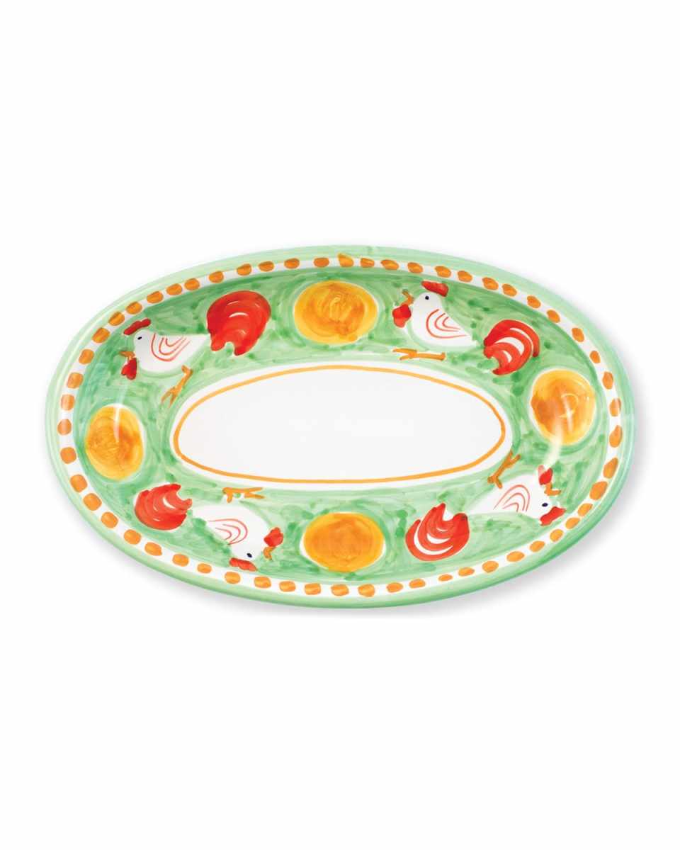 Campagna Gallina Small Oval Platter