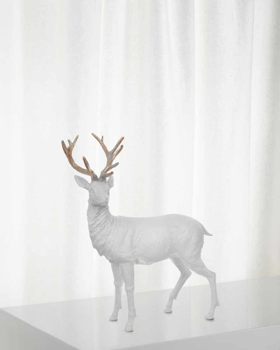 Standing Stag Christmas Decoration