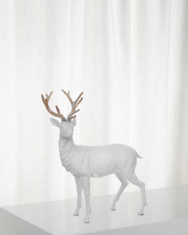 Standing Stag Christmas Decoration