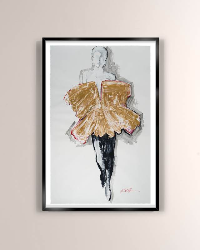 "Gold Number" Print