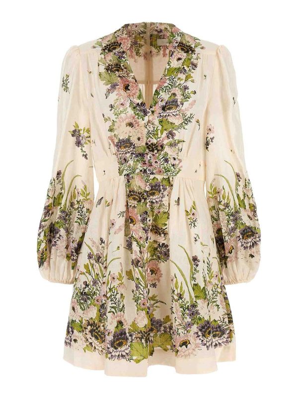 Zimmermann Robe Courte - Multicolore
