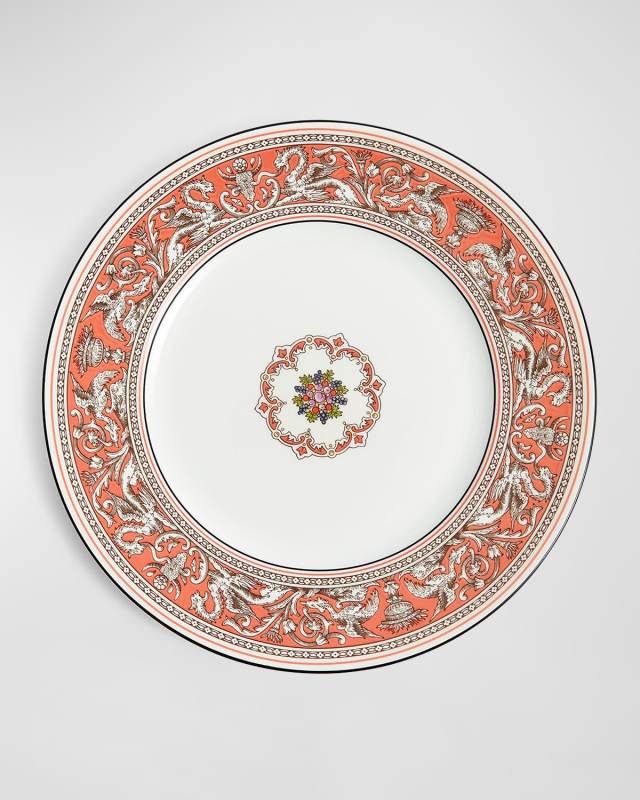 Florentine Salmon Plate, 10.8"
